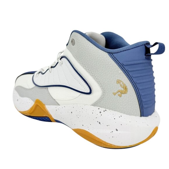 Shaq Men's Speed Demon Mid Blue White Grey Basketball Sneakers Size 13 NWOB - Picture 6 of 12